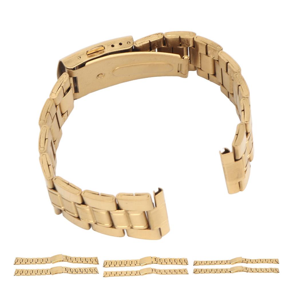 Ремешок для часов из нержавеющей стали, быстросъемный двойной замок, сменная пряжка, металлический ремешок для часов для M