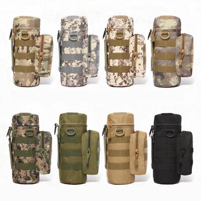 2L военная тактическая сумка Molle, кобура для бутылки с водой, на открытом воздухе, для кемпинга, пешего туризма, охоты, поясная сумка для столовой, сумка-держатель для чайника