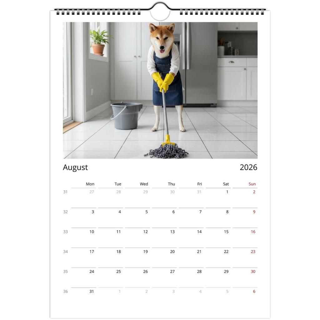 2026 Wall Calendar, Fun Themed Calendar, Fun Chat Gift, Perfect Choice For Home Use.