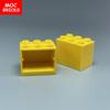 Коробка-шкафчик для кубиков MOC Контейнер 2x3x2 Шкафы Собираемые Частицы 4532 4533 Городской Дом Строительные Кирпичики Детали