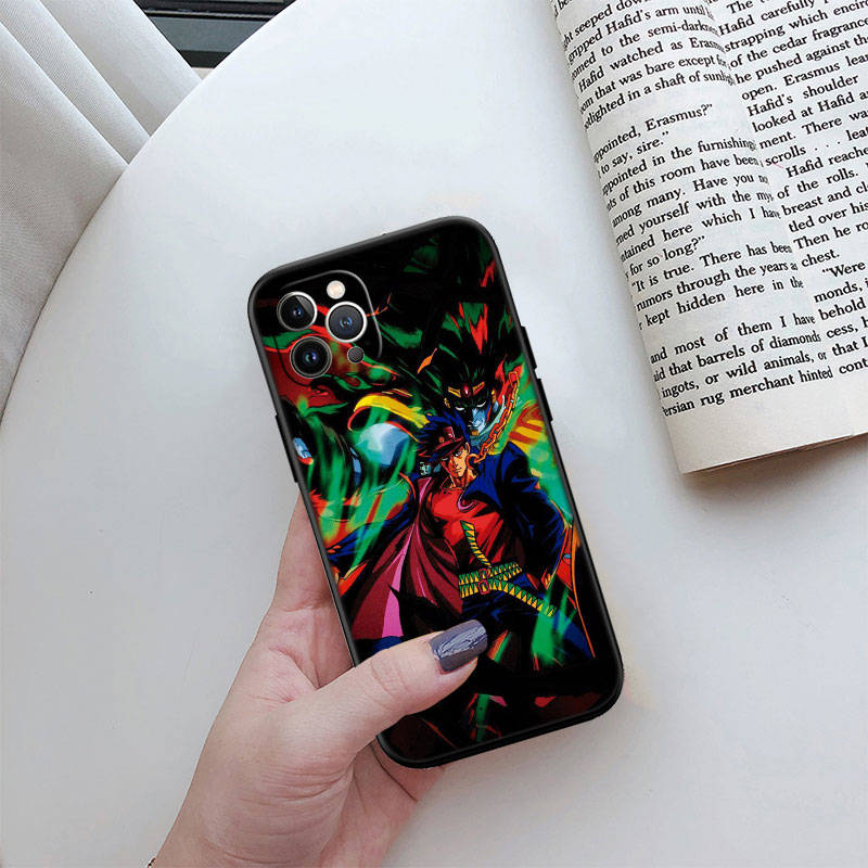 JO33 JoJos Bizarre Adventure Phone Case for Samsung A35 A25 A24 A15 A05S A05 M55 M35 M15 A06 A16 A02 A12 A13 A10 A20 A30 A22 A31 A32 A33 A41 A42 A50
