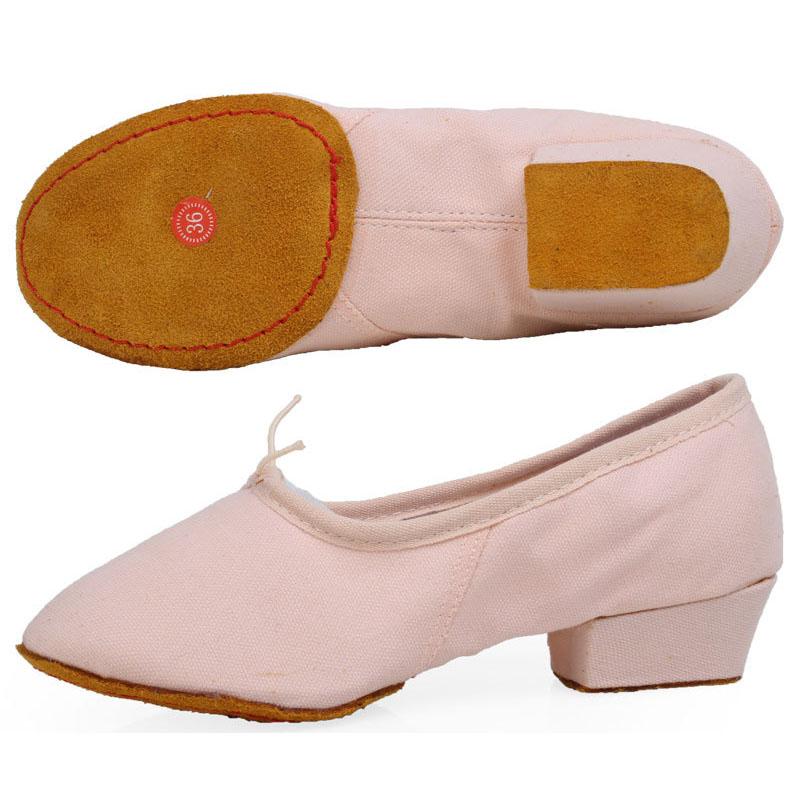 Женщины Танцы Румба Вальс Выпускной Бальный зал Латиноамериканские танцы Балет Танцы Одиночные Танцы Обувь Для Девочек Балетки