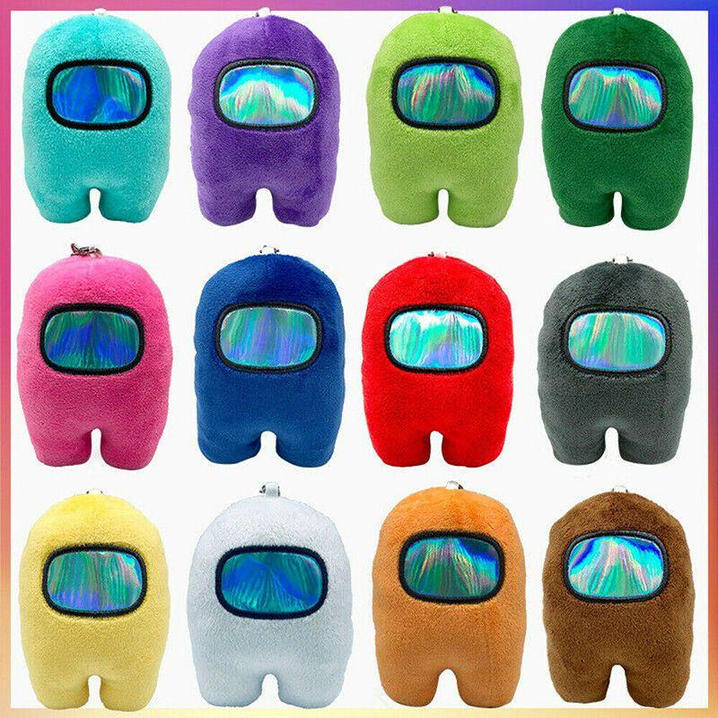 Красочный Плюшевый Among Us Мягкие Набивные Игрушки Кукла Идеально Подходит для Детского Подарка на День Рождения