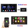 Универсальный плеер Android Toyota 7 дюймов 2 Din автомагнитола Carplay навигация GPS WiFi RDS DSP AM