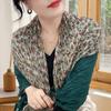 Small Floral Thin Mori Age-reducing Wrinkled Sunscreen Silk Scarf Women's Summer New Versatile Shawl Fashion Trends