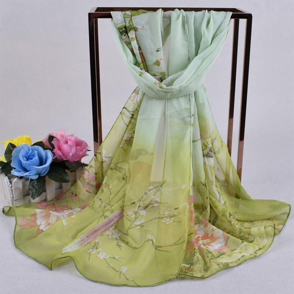 Big Size Shawl Silk Breathable Scarf Fashion Muslim Headband Women