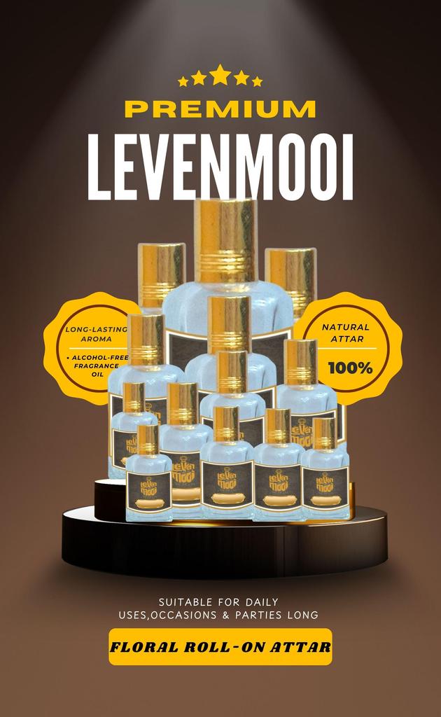 Levenmooi Green Musk Attar Suitable For Daily Uses Occasions & Parties Long lasting
