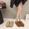 Thick-soled One-pedal Lazy Shoes Bag Head Half Slippers Women's New Outer Wear Inner Height-increasing Single Shoes