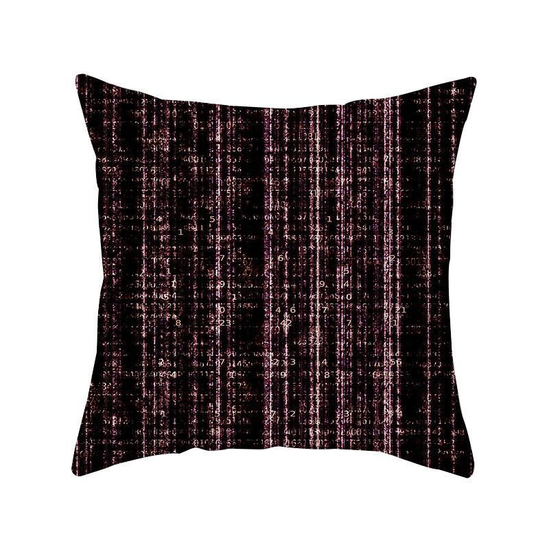 Новая защита шеи для автомобиля Геометрическая Легкая Роскошная Гофрированная Квадратная Подушка для Дивана Наволочка Домашнее Украшение Наволочка