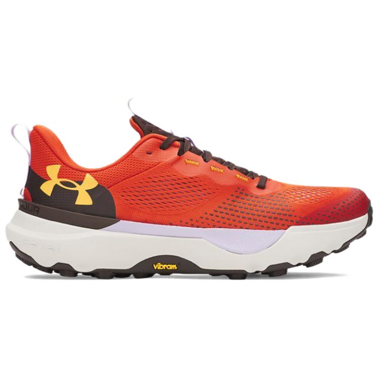 Under Armour Infinite Pro Fashion Удобные Амортизирующие Дышащие Кроссовки с Низким Верхом для Бега Унисекс Кроссовки Оранжевый 3027202-842