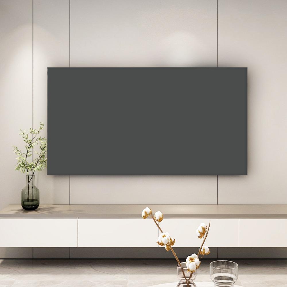 Universal 55-65 Inch TV Hood Cover Dustproof Elastic LCD Dust Cover Solid Color TV Dust Cloth Sun Protection
