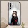A-A-Avril   Phone Case Black Silicone Soft For Samsung Galaxy A73,A72,A71,A70,A53,A52,A51
