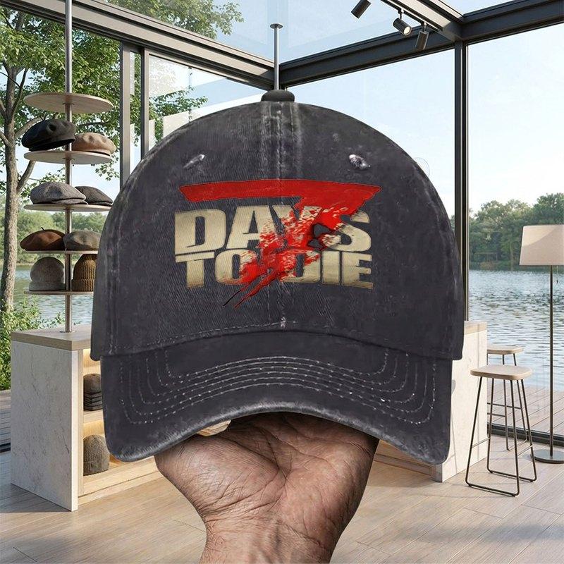 Unisex Days to Die Baseball Cap Running Cap Visor Suitable for Golf Driving Fishing Outdoor Sports