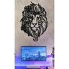 Современный Лев Лазерная Резка Украшение Стен Продукт Настенный Орнамент Подарочная Живопись