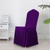 1PC Wedding Supplies Seat Slipcover Chair Cover Party Decor Elastic Stretch Removable Washable
