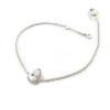 [N6819] - White 'Sissi' Silver Bracelet