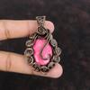 Thulite Pendant Copper Wire Wrapped Pendant Top Quality Gemstone Pendant Copper Wire Wrap Jewelry Handmade Pendant Thulite Jewelry For Gift