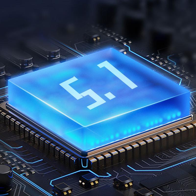 VAORLO Бизнес-гарнитура с цифровым дисплеем, крючок для ушей, удобные наушники с HD-микрофоном, Hi-Fi басы для смартфонов iphone XiaoMi Huawei