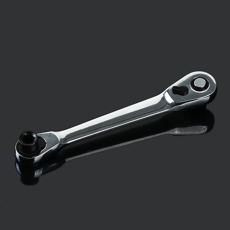 Мини-ключ с трещоткой, отвертка, торцевой ключ