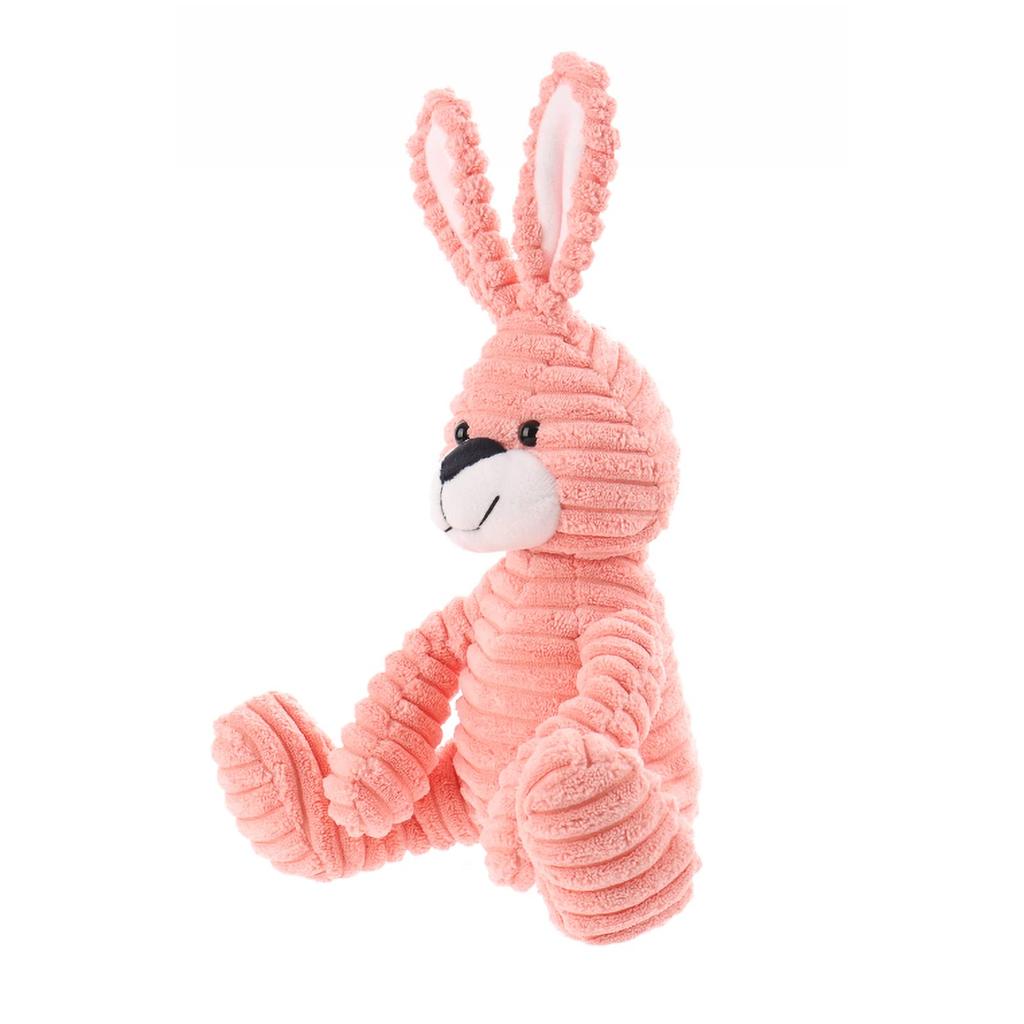 Apricot Lamb Red Corduroy Bunny Plush Toy for Soft and Cute Fluffy Red Corduroy Bunny for Girls and 23cm Kids, Boys,