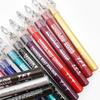 Women Colorful Waterproof Quick Dry Long-lasting Eyeliner Pencil with Sharpener