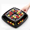 Игра с бусинами Разноцветное Сопоставление Радужный Шар для Раннего Развития Упражнение Логическое Мышление Улучшить