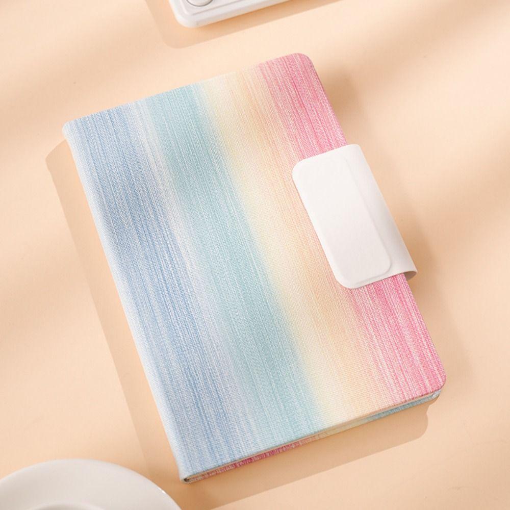 200 Pages A5 Notebook with Magnetic Buckle Students Notebook Meeting Minutes