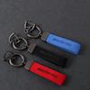 Anti-Scratch Key Protection Suede Car Key Chain Ring Holder Keyfob Accessories For Mercedes Benz AMG W203 W204 W205 W209 W210 BK1