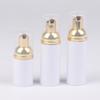 30/50/60Ml White Gold Plastic Foamer Pump Bottle Refillable Empty Face Lashes Cleanser Foaming Cosmetic Soap Dispenser Bottle