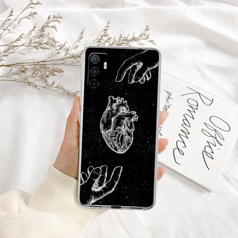 Прозрачный чехол для телефона Calm Heart Art для Motorola Moto G40 G04 G05 One Ace Action Fusion + Plus Hyper Macro Vision Zoom