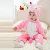 Baby Rompers Kigurumi Animal Leopard,Husky,Giraffe Cosplay Hooded Warm Pajamas for Toddler Boys Girls Clothes Newborn Sleepwear Pyjama Clothing