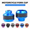 Universal Aluminum Alloy Front Suspension Protection Cup Frame Slider Falling Protector Modified For Motorbike Anti-Fall Bumpers