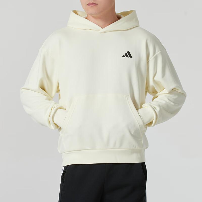 Adidas Повседневная спортивная толстовка с капюшоном Мужские толстовки бежевого цвета JN7715