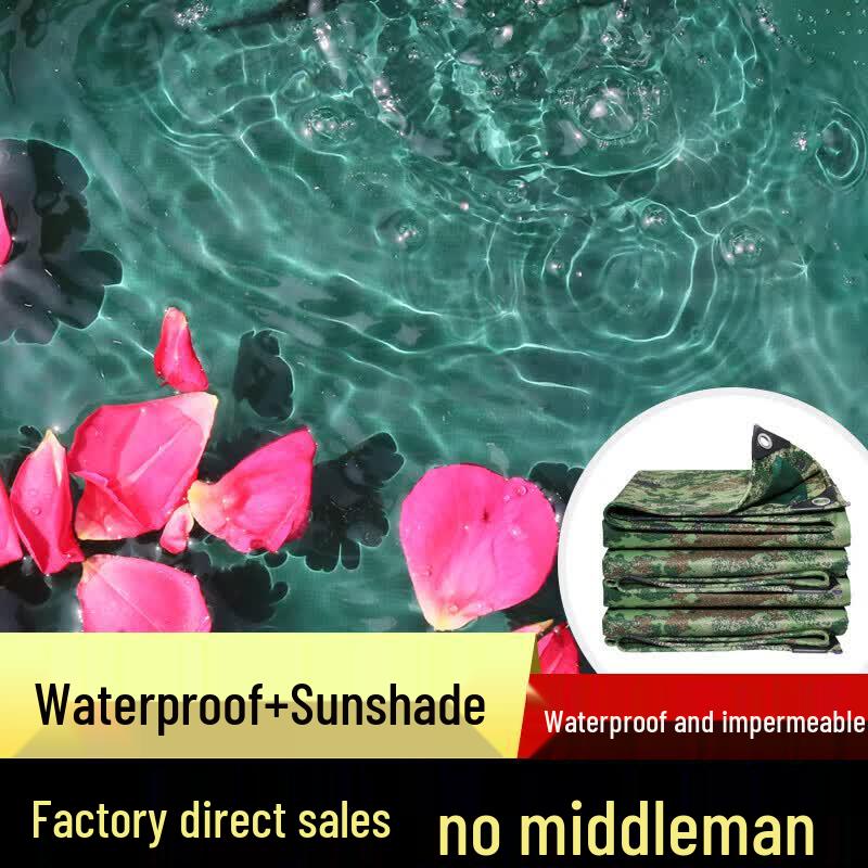 Lishi Thickened Camouflage Waterproof Oxford Tarp