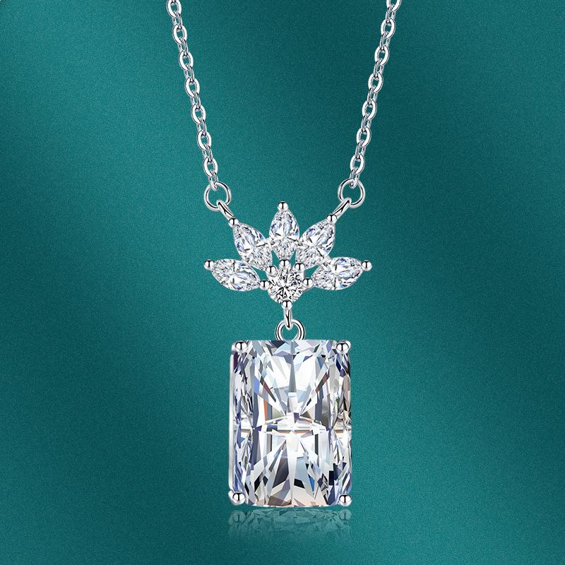 Sace Gems Женское ожерелье, кулон, медный сплав, циркон, модный подарок