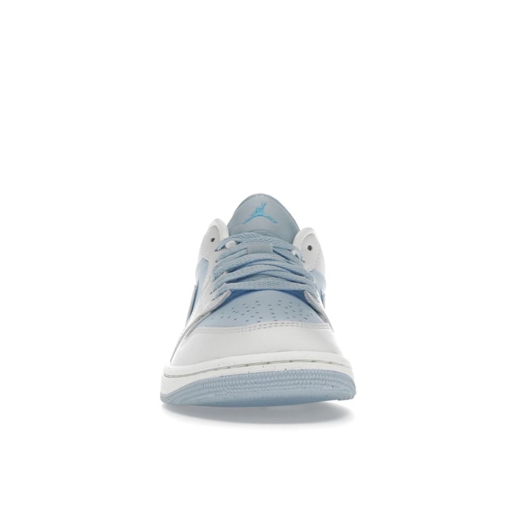 Air Jordan 1 Low SE Reverse Ice Blue Женские кроссовки Sail Dark-Powder-Blue DV1299-104