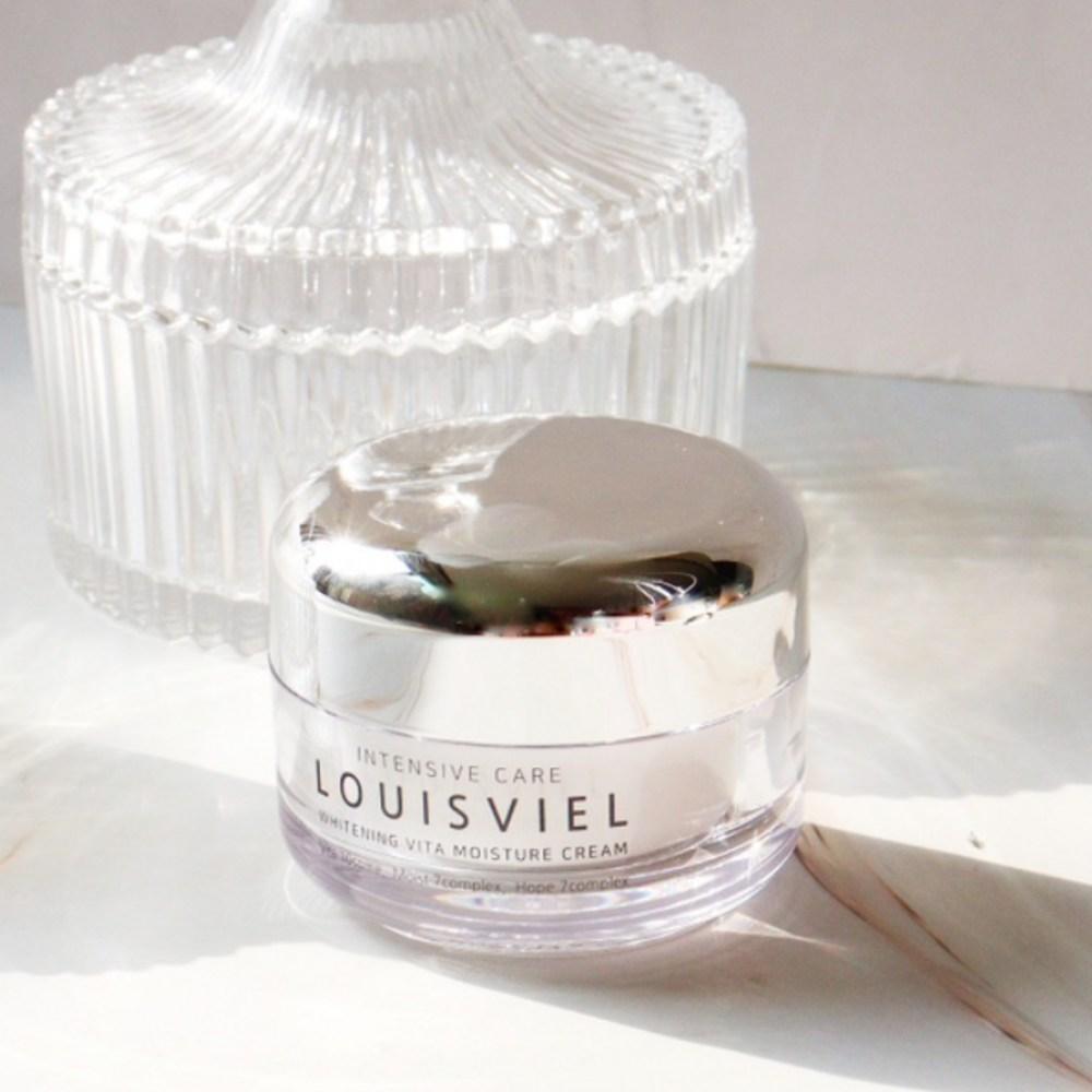 LOUISVIEL Intensive Whitening Vita Moisture Cream Cosmetics, 50ml, 2 units