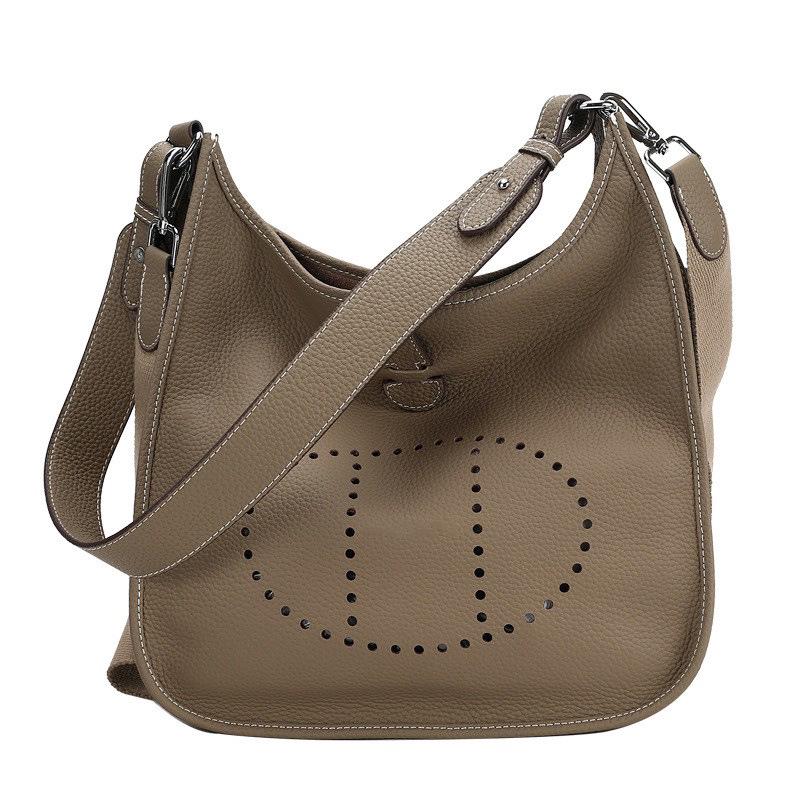 Сумка-тоут Evelyn из натуральной кожи через плечо - Женская сумка из коровьей кожи с широким плечевым ремнем