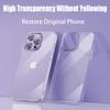 Прозрачный чехол для телефона для iPhone 15 16 11 12 13 14 Pro Max Plus Мягкий ТПУ Силикон для iPhone X XS Max XR Задняя крышка Прозрачный чехол