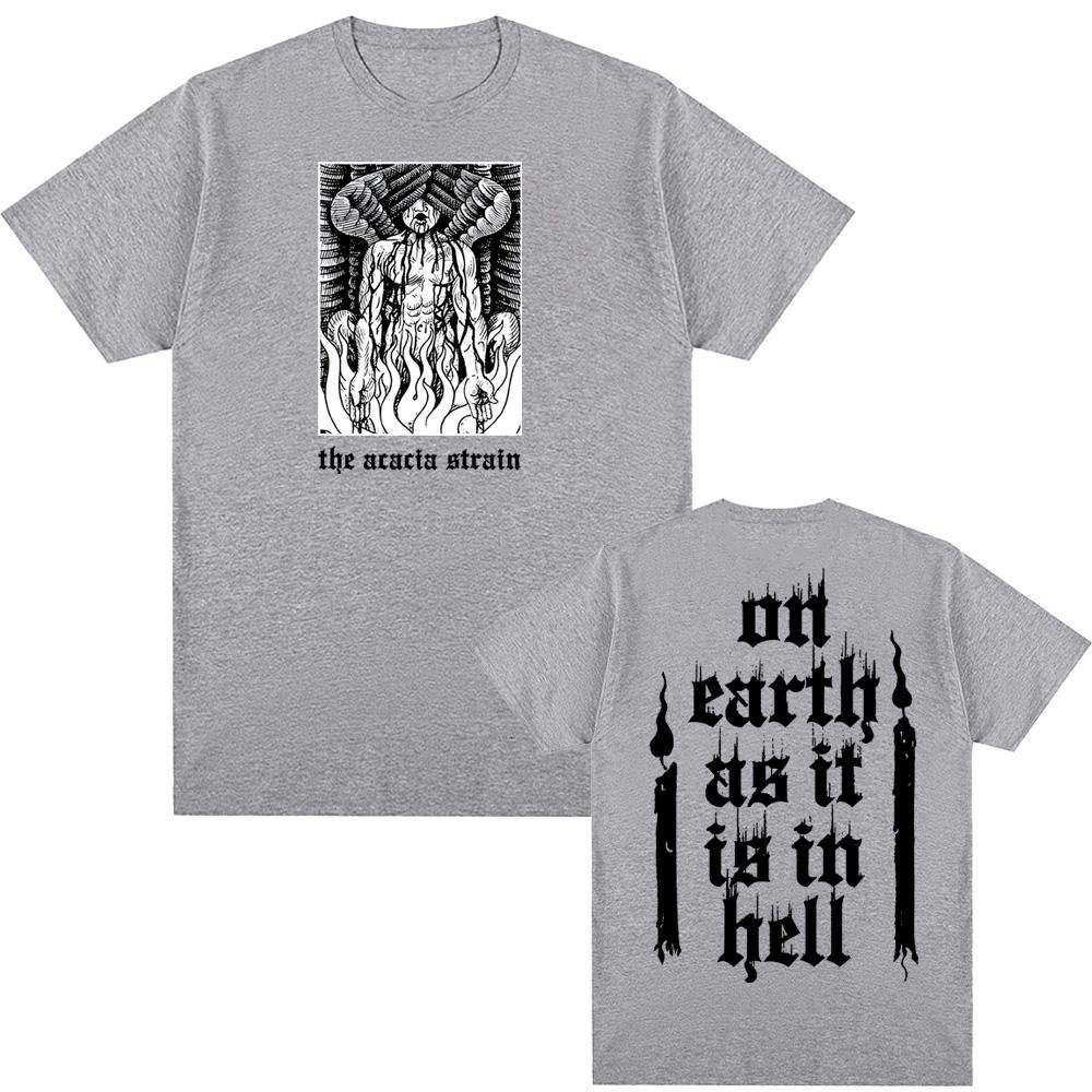 The Acacia Strain Summer NewT Shirt Short Sleeve Singers same styleTeeshirt Graphic Printing OneckTshirt Unisex Retro Clothes