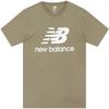 New Balance Футболка с логотипом Essentials Stack