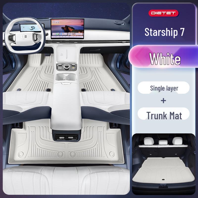 Коврики для ног Galaxy Starship 7 TPE2025 для автомобиля Geely Galaxy EM-i, Аксессуары для интерьера