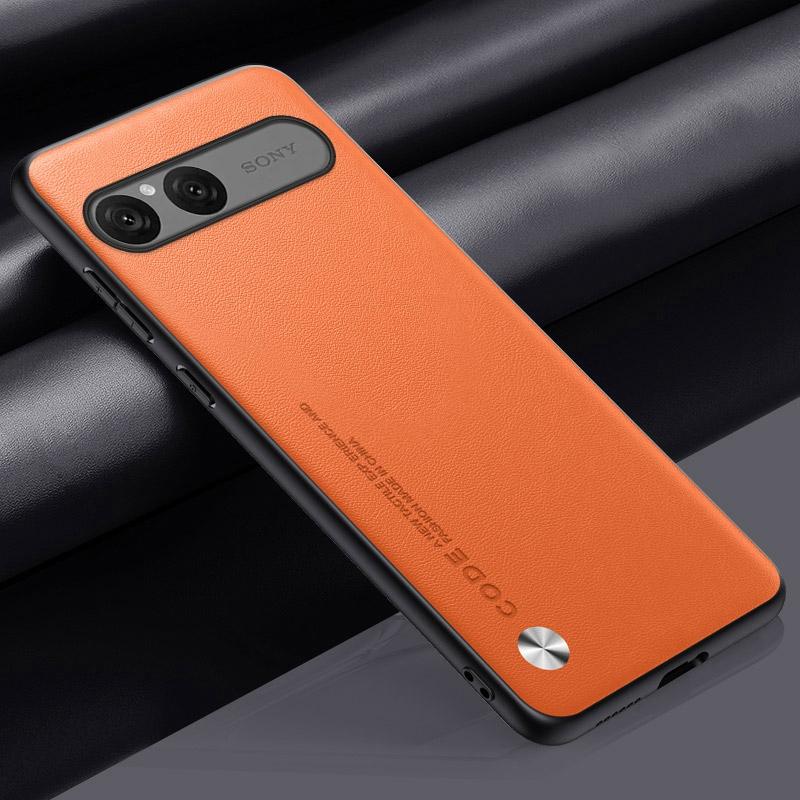 Роскошный чехол из искусственной ПУ кожи для Sony Xperia 10 VII 10VII, задняя крышка, силиконовый противоударный защитный чехол для телефона Sony Xperia10 VII
