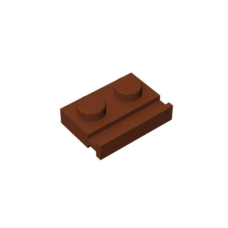 10 шт. 3 пластины 1x2 с возможностью скольжения Строительные блоки MOC Специальные крепления Совместимы с Кирпичами Детские игрушки Подарочная коробка