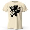 Startled Music Creative Kitten Pure Cotton Short Sleeved Menswomens Fashionable New Casual Tshirt Plus Size Loose Top