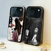 G-Goodnight O-Oyasumi P-Punpun Чехол для телефона для iPhone17,16,15,14,13,12,11,Pro,MAX Белый Матовый Ударопрочный Чехол