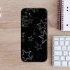 Милый корейский Ins Y2k Звездный чехол для телефона Samsung Galaxy A13, A21s, A22, A31, A32, A52, A53, A71, A80, A91 Мягкий черный чехол