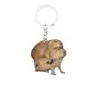 Cartoon Capybara Capybara Keychain Resin Animal Capybaras Keyrings Key Rings Bag Charm