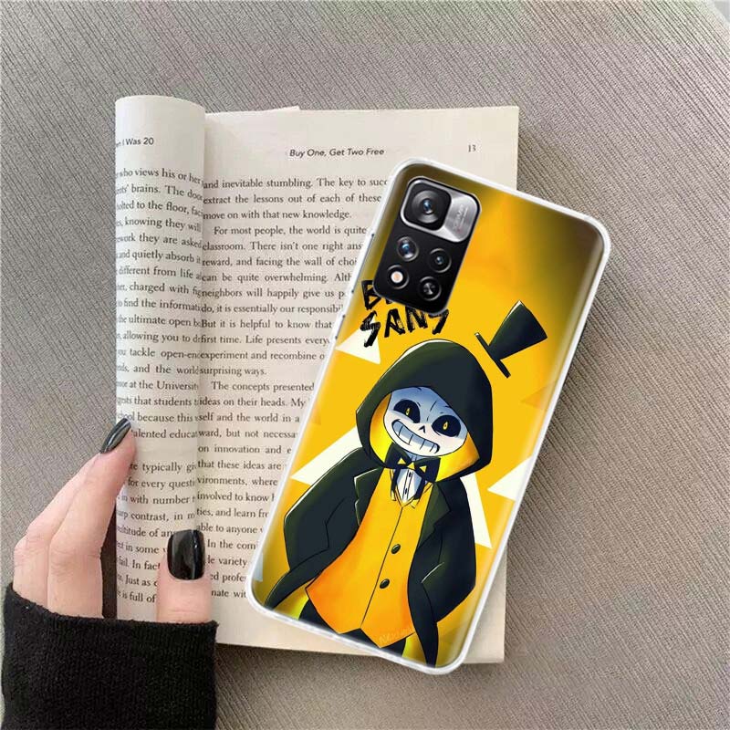 Чехол для телефона Undertale Sans Doggo для Xiaomi Poco X4 F4 GT X3 NFC X5 X6 X7 Pro 5G M5 M5S M3 F5 Mi F6 F3 F2 F1 Чехол Coque Fundas T