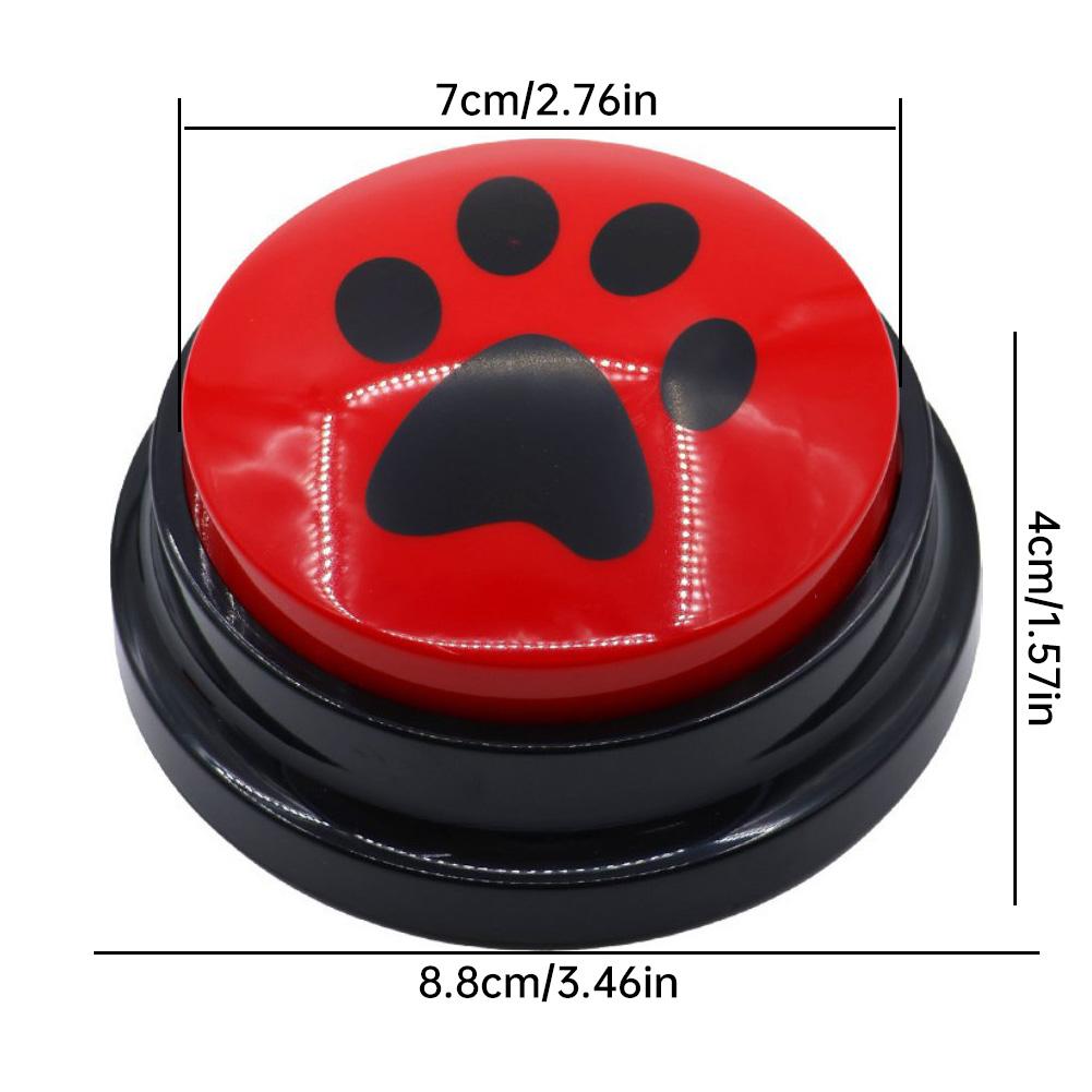Dog Cat Communication Buttons Voice Training Buzzer Interactive Pet Dog Buttons Talk Training for Communication